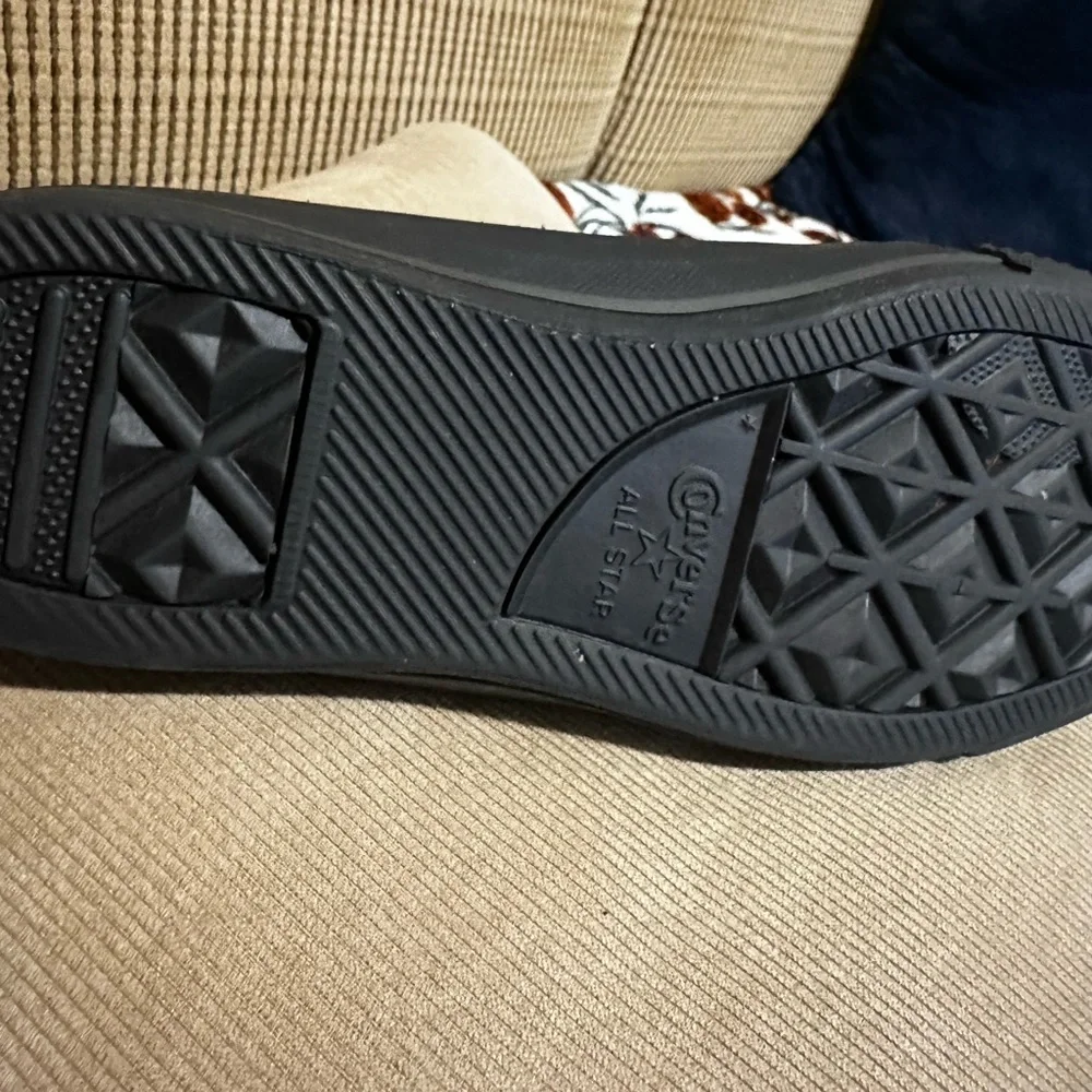 Converse Chuck Taylor All-Star CTAS Pro Hi Suede Black Monochrome with Lunarlon. - Picture 5 of 6